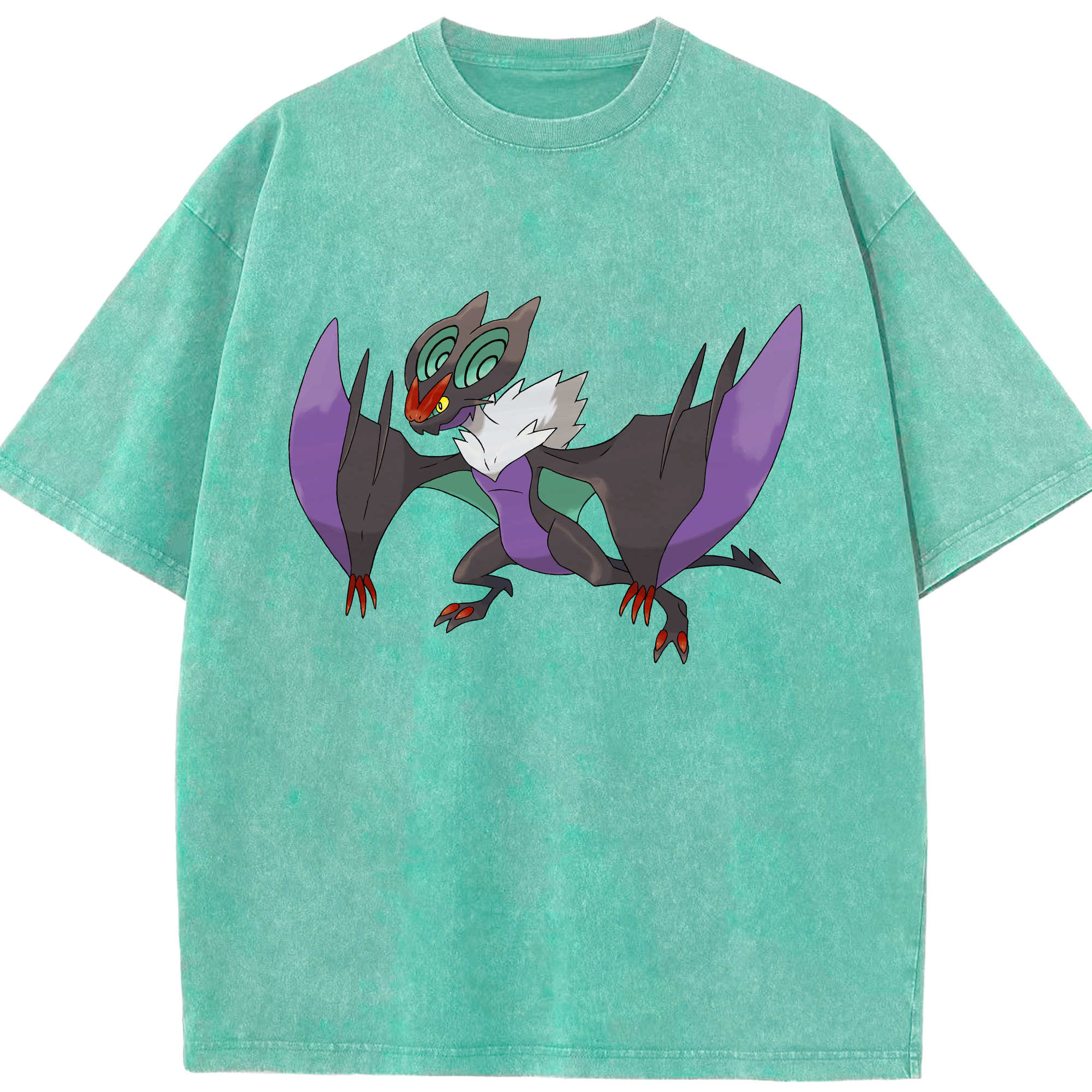 （画像用） ポケットモンスター Pokémon 綿100% ヴィンテージ風 半袖Tシャツ（フロントプリント）